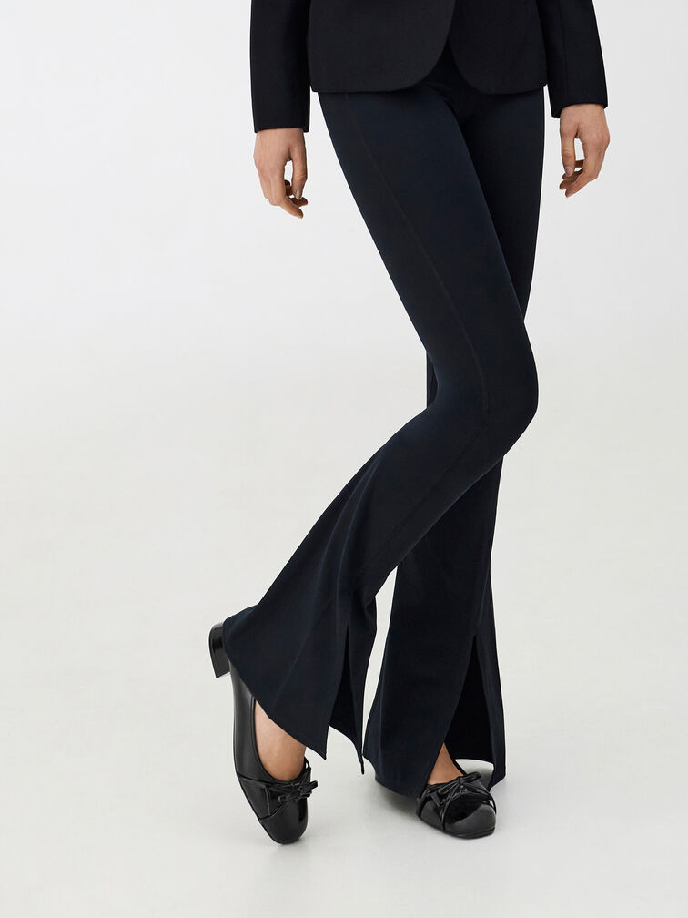 Bettina Double-Bow Pumps, Black Box, hi-res
