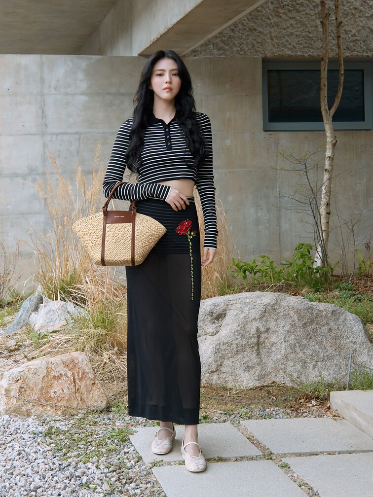 Shalia Raffia Basket Bag, Natural Raffia, hi-res