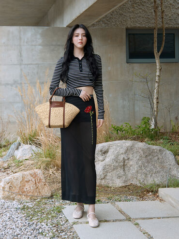 Shalia Raffia Basket Bag, Natural Raffia, hi-res