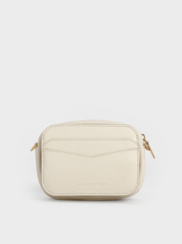 Arwen Quilted Mini Bag, Cream, hi-res