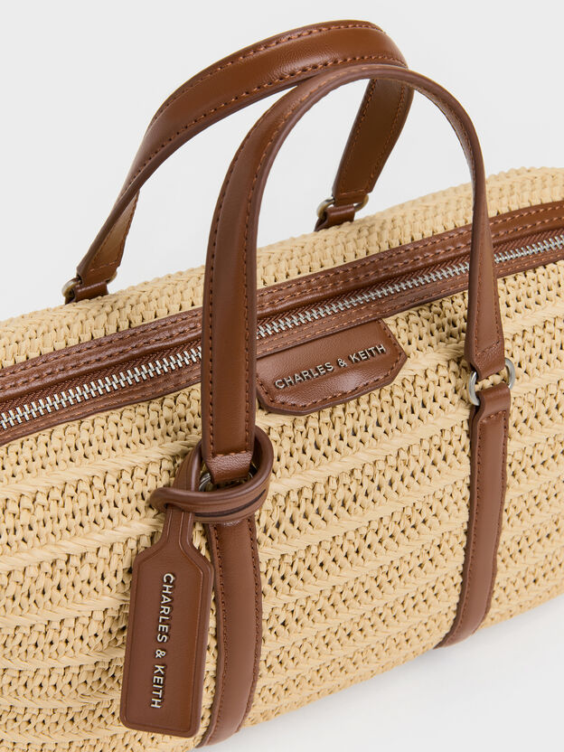 Fergie Woven Bowling Bag, Multi, hi-res