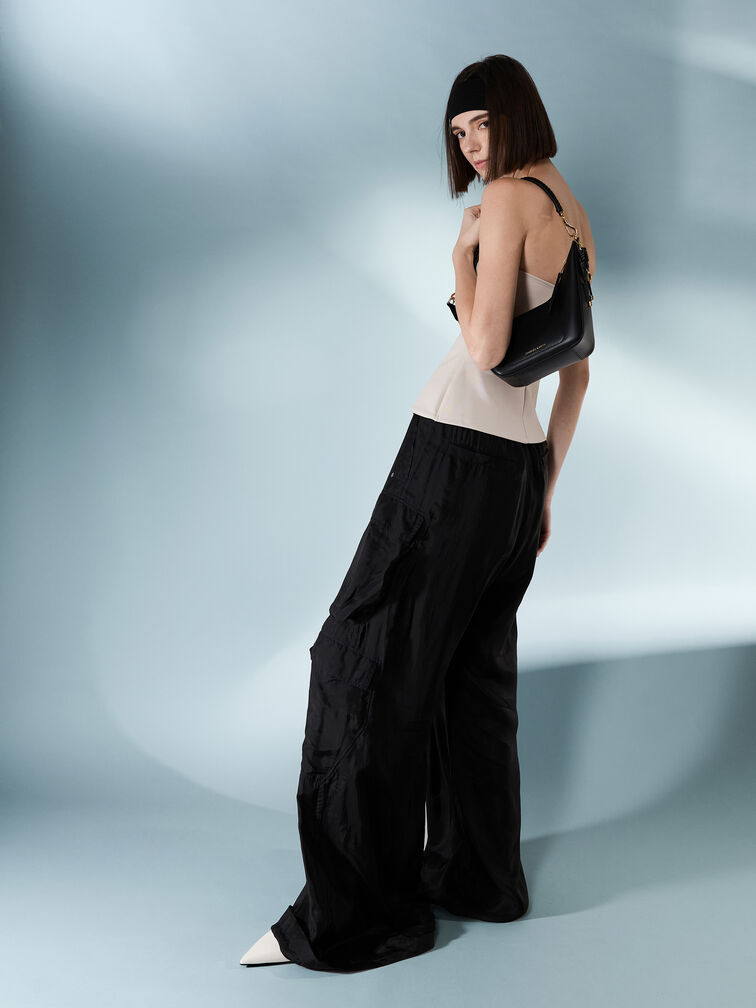 Everleigh Crossbody Bag, Black, hi-res