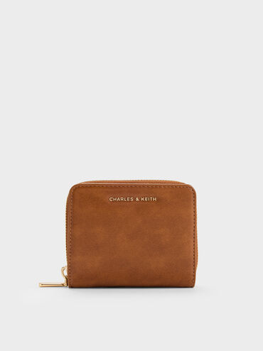 Finley Zip-Around Small Wallet, Distressed Tan, hi-res