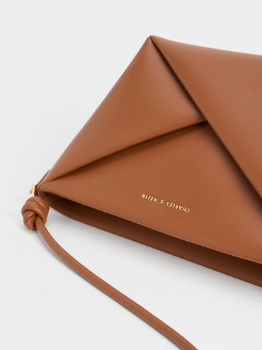 Midori Geometric Crossbody Bag, Tan, hi-res