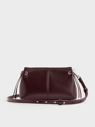 Noane Top Handle Bag, Wineberry Red, hi-res
