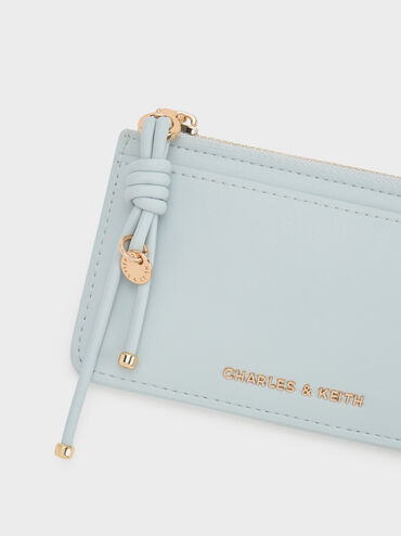 Everleigh Zip-Around Card Holder, Sea Salt Blue, hi-res
