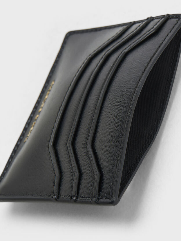 Carli Multi-Slot Card Holder, Black, hi-res