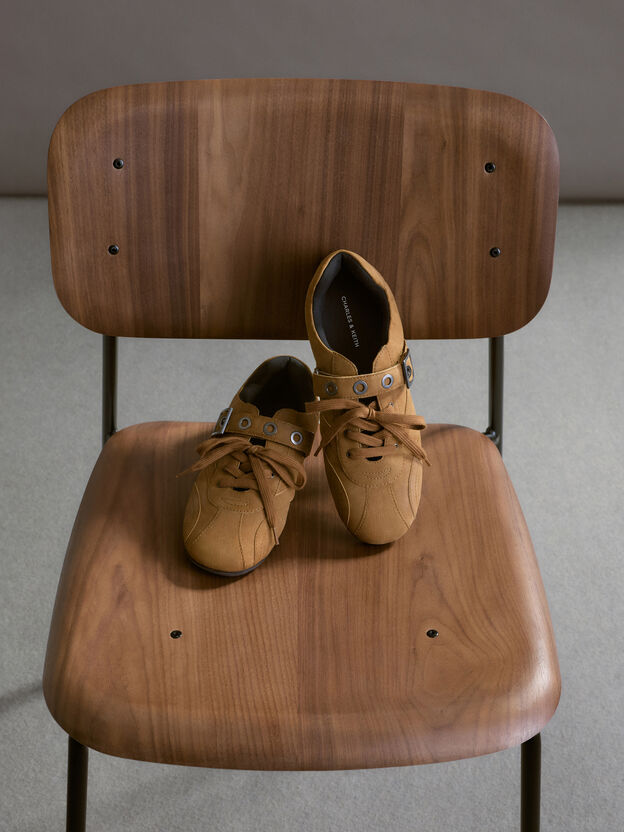 Jollie Grommet Mary Jane Sneakers, Sand, hi-res
