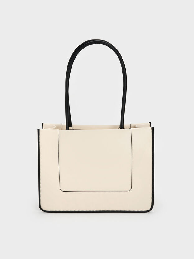 Daylla Tote Bag, Cream, hi-res