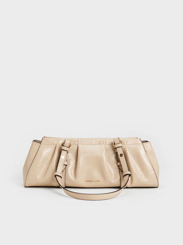 Britton Elongated Shoulder Bag, Dusted Oat, hi-res