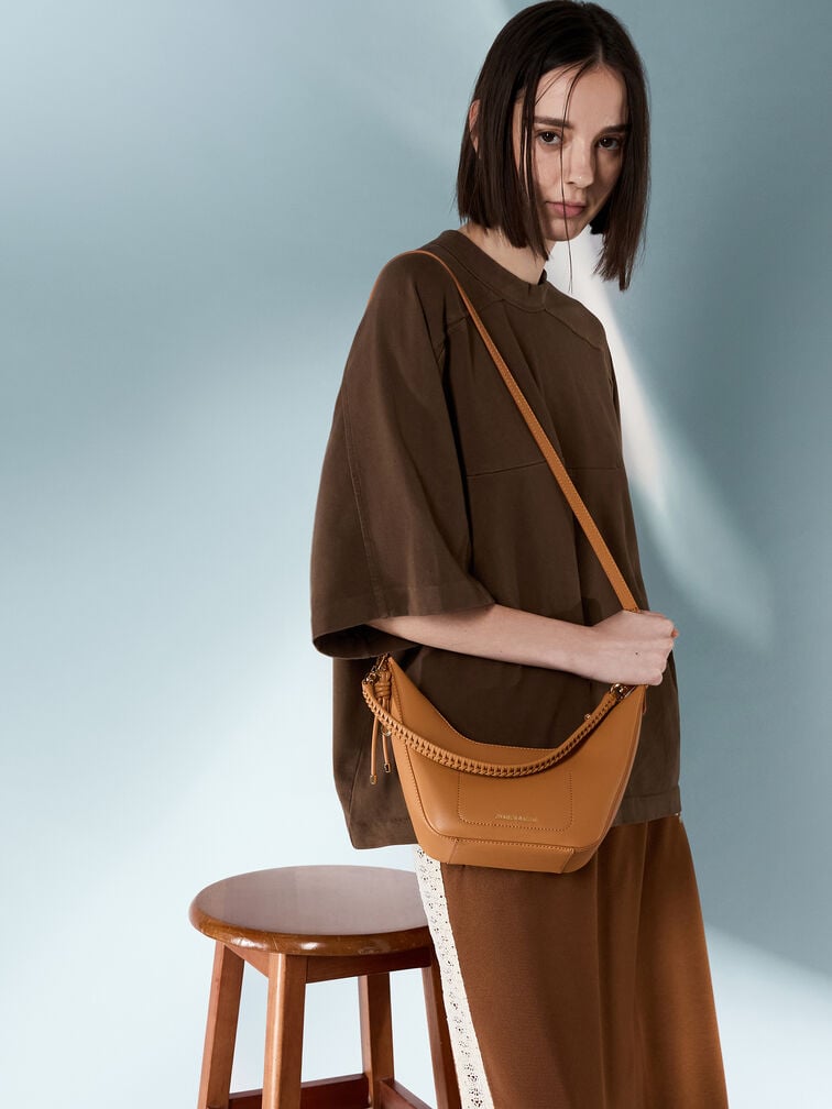 Everleigh Crossbody Bag, Russet Brown, hi-res