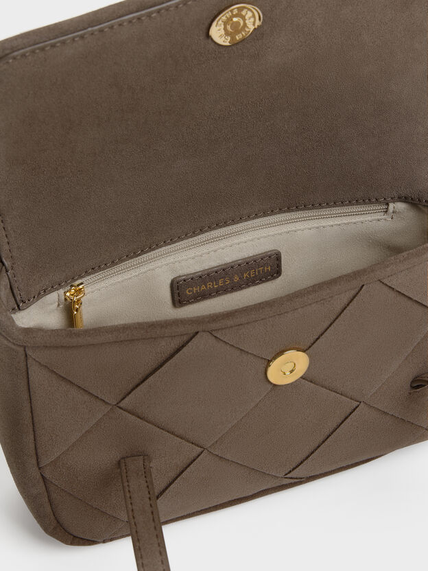 Maribel Woven Shoulder Bag, Stone Grey, hi-res