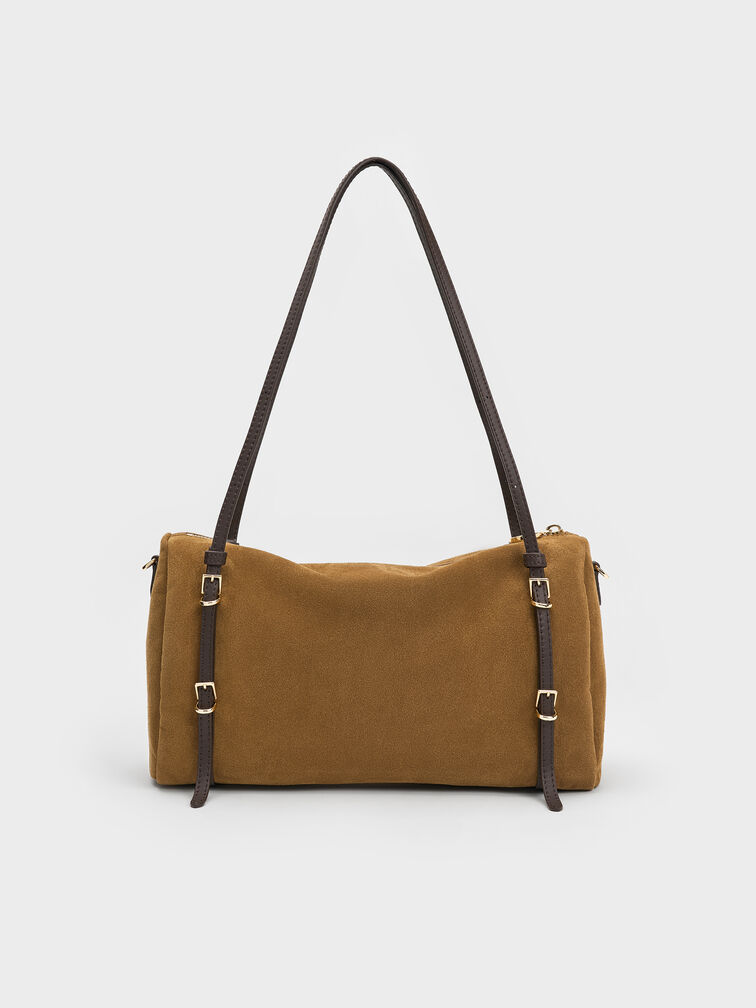 Levy Two-Tone Shoulder Bag, Sahara Sand, hi-res