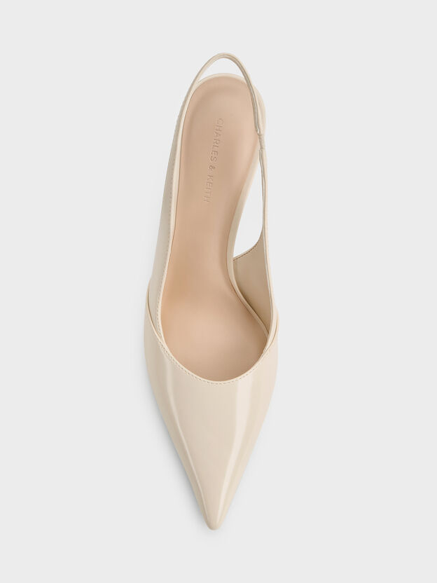 Taylen Slingback Pumps, Beige, hi-res