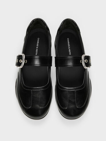 Louise Mary Jane Sneakers, Black, hi-res