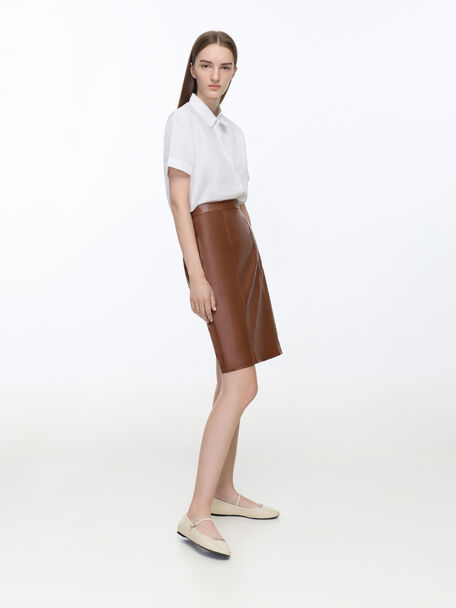 Shila Chain Mary Jane Flats, Chalk, hi-res