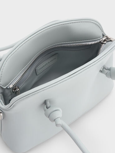 Sammie Knotted-Handle Bowling Bag, Sea Salt Blue, hi-res