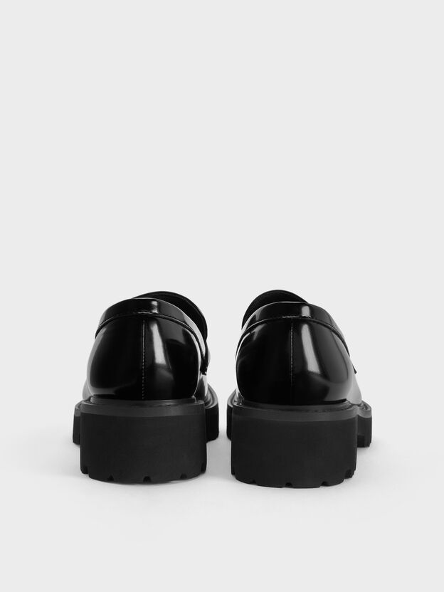 Lando Platform Loafers, Black Box, hi-res