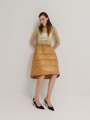 Cody Leather Pointed-Toe Kitten-Heel Slingback Pumps, Black, hi-res