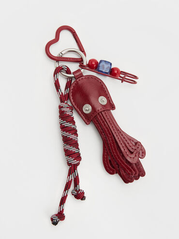 Delfina Octopus Charm, Tomato Red, hi-res
