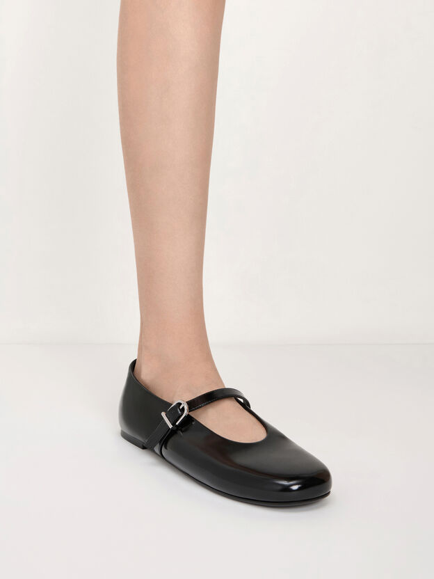 High-Vamp Mary Janes, Black Box, hi-res