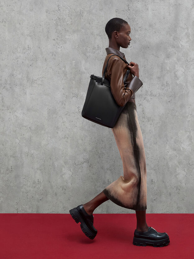 Ellis Tote Bag, Noir, hi-res