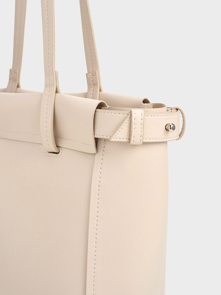 Ellis Tote Bag, Oat, hi-res
