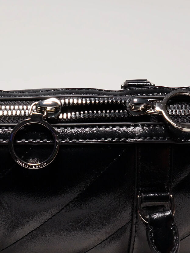 Philomena Bowling Bag, Noir, hi-res