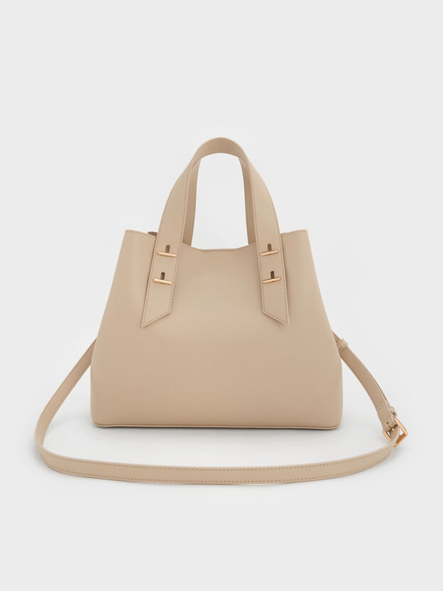 Shania Tote Bag, Dusted Oat, hi-res