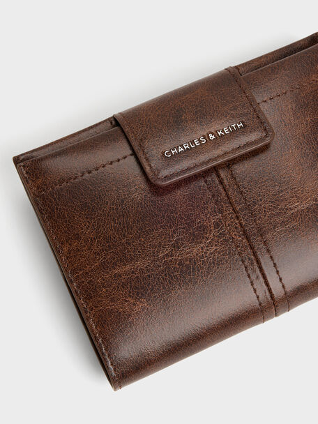 Noane Passport Holder, Distressed Coffee, hi-res