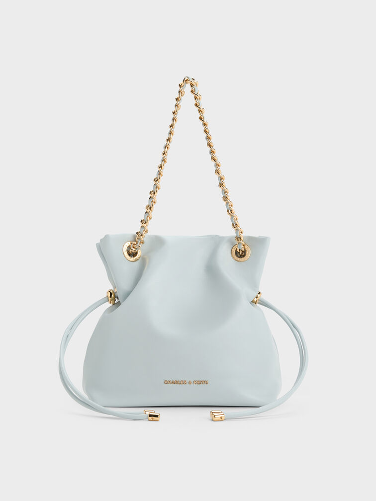 Arya Braided-Chain Crossbody Bag, Sea Salt Blue, hi-res