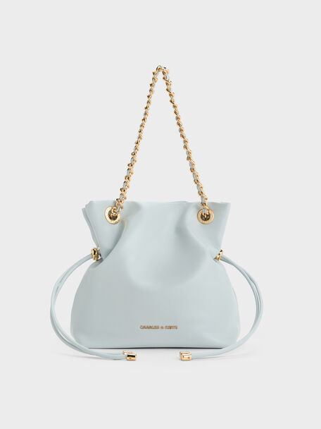 Arya Braided-Chain Crossbody Bag, Sea Salt Blue, hi-res