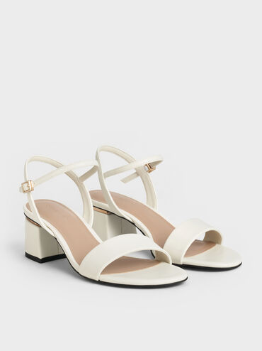 Sylva Block-Heel Sandals, Chalk, hi-res