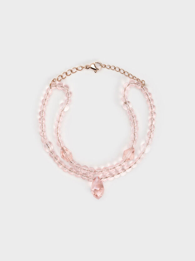 Luxem Multi-Beaded Bracelet, Rose Gold, hi-res
