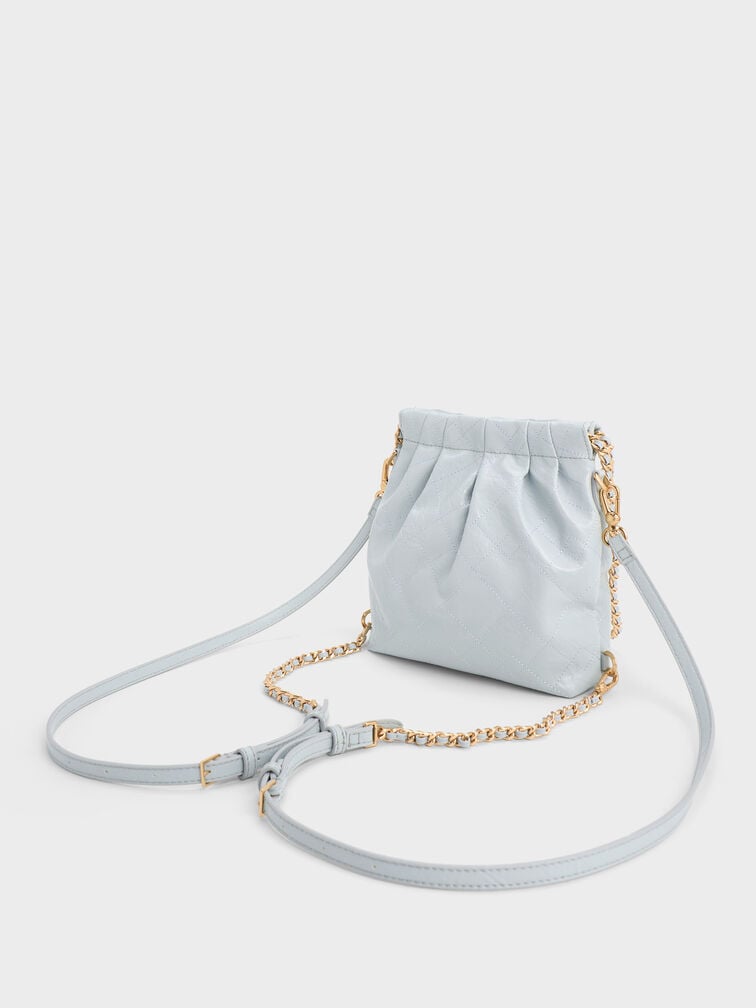 Duo Chain-Handle Two-Way Backpack, Sea Salt Blue, hi-res