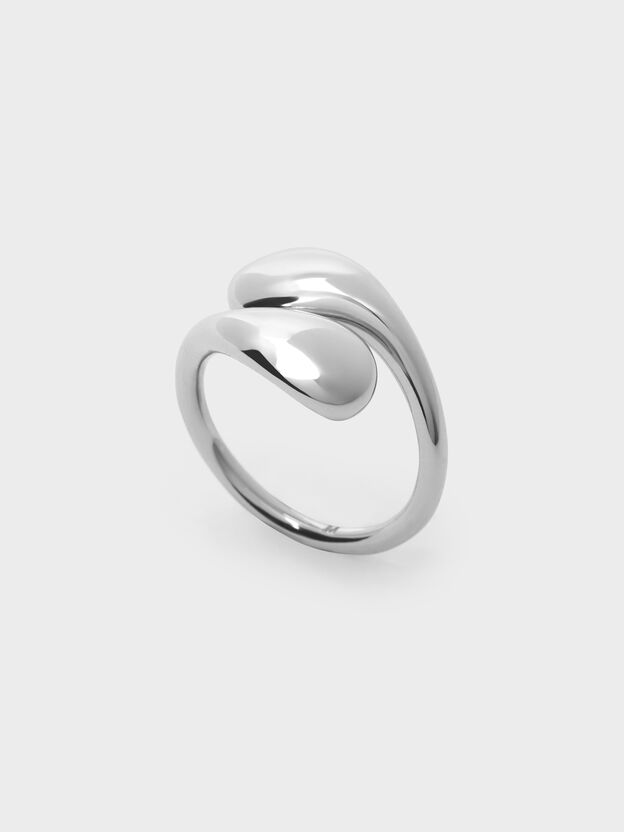 Donora Sculptural Ring, Silver, hi-res