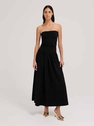 Lu Metallic Leather Bow Blade-Heel Slingback Pumps, Gold, hi-res