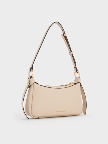 Mini Calla Shoulder Bag, Oat, hi-res