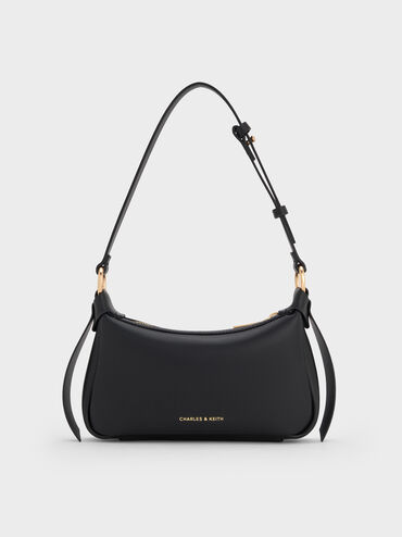 Mini Calla Shoulder Bag, Black, hi-res