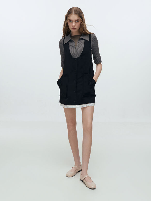 Leather Cap-Toe Mary Janes, Oat, hi-res