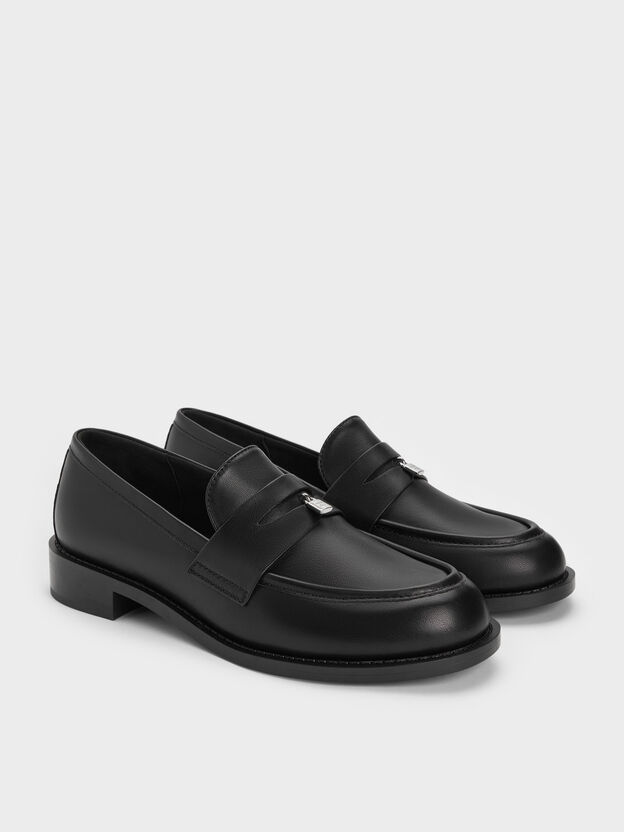 Griselda Loafers, Black, hi-res
