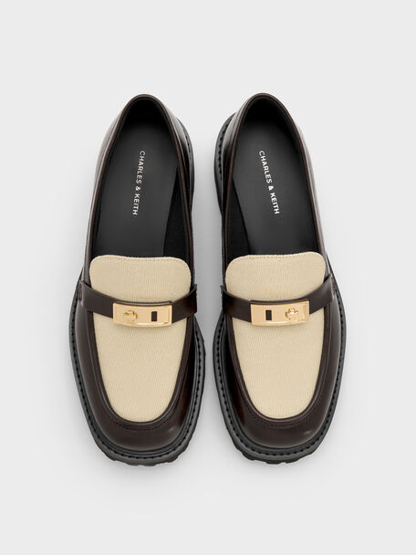 Lando Canvas Platform Loafers, Multi, hi-res