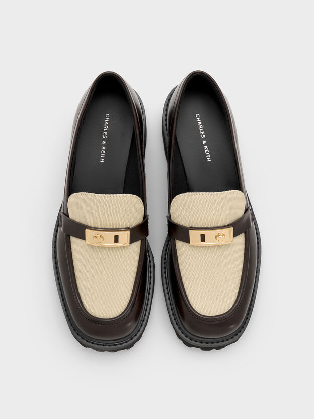 Lando Canvas Platform Loafers, Multi, hi-res