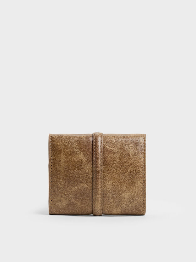 Delfina Small Wallet, Walnut Brown, hi-res