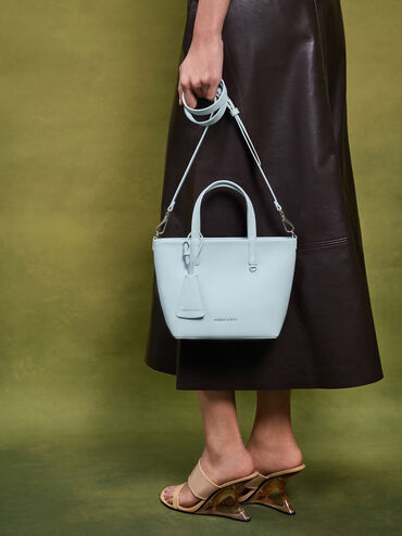 Mini Beryl Tote Bag, Sea Salt Blue, hi-res