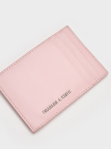 Ivette Woven Card Holder, Cotton Candy Pink, hi-res