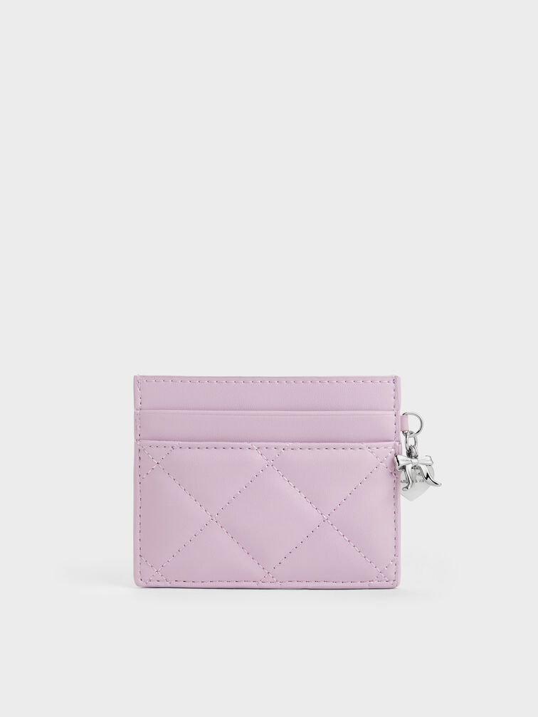 Arrietty Quilted Card Holder, Glycine, hi-res