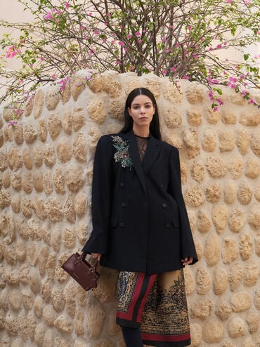 Mini Kerry Top Handle Bag, Wineberry Red, hi-res