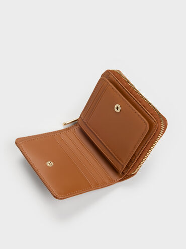 Finley Zip-Around Small Wallet, Distressed Tan, hi-res