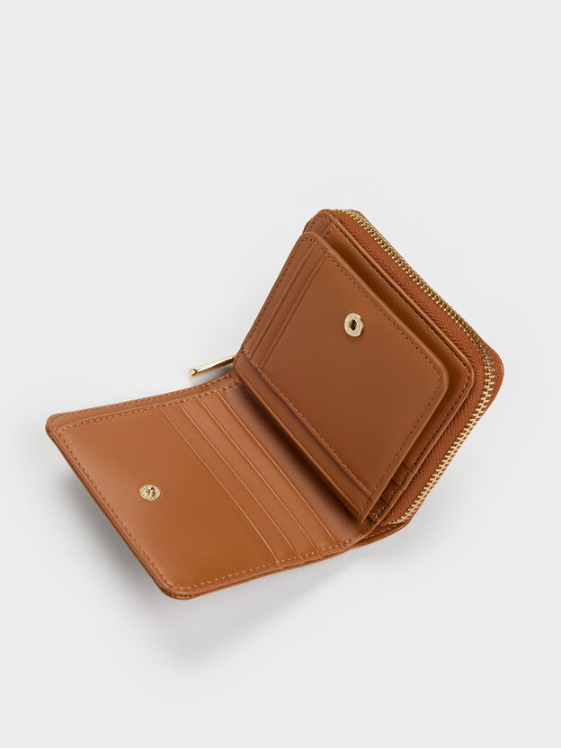 Finley Zip-Around Small Wallet, Distressed Tan, hi-res